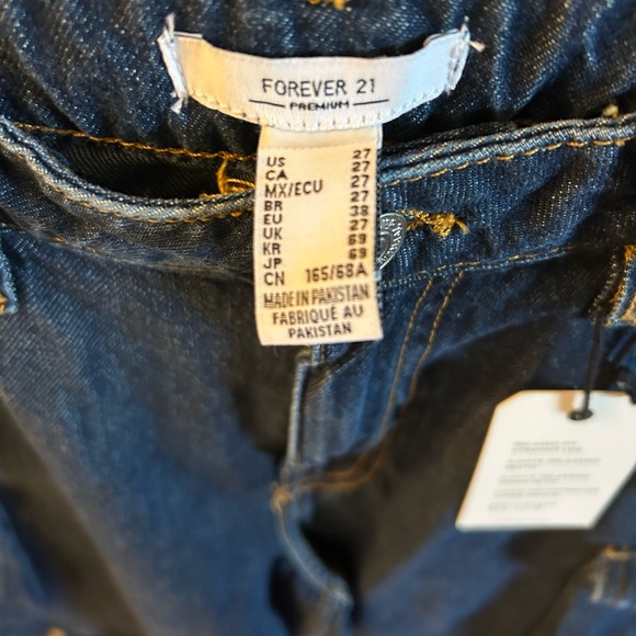 NWT High Wide-Leg Cargo Jeans from Forever 21 - Picture 4 of 5